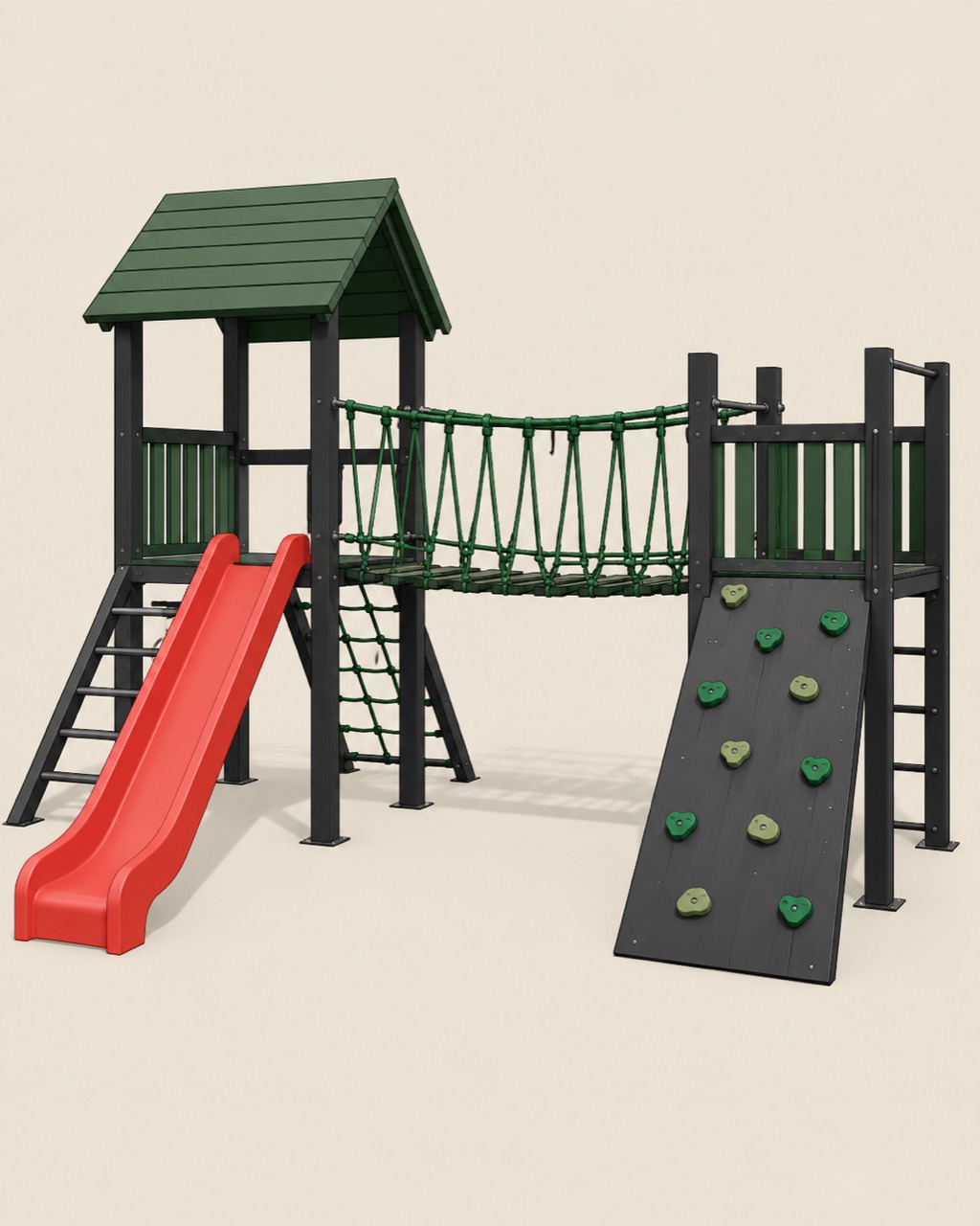 Circuito 21 (Hierro) de juegos infantiles para exterior
