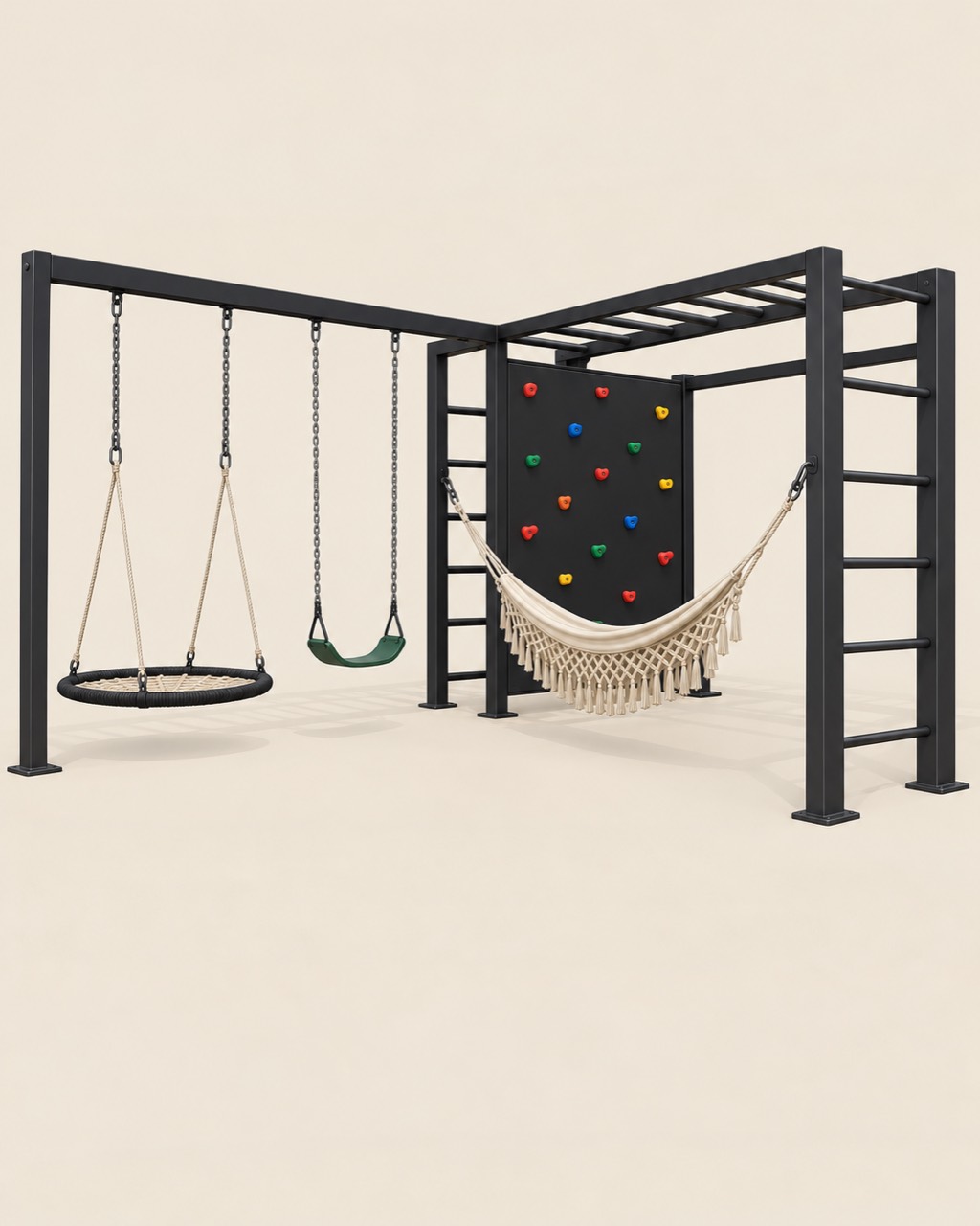 Circuito 22 (Hierro) de juegos infantiles para exterior
