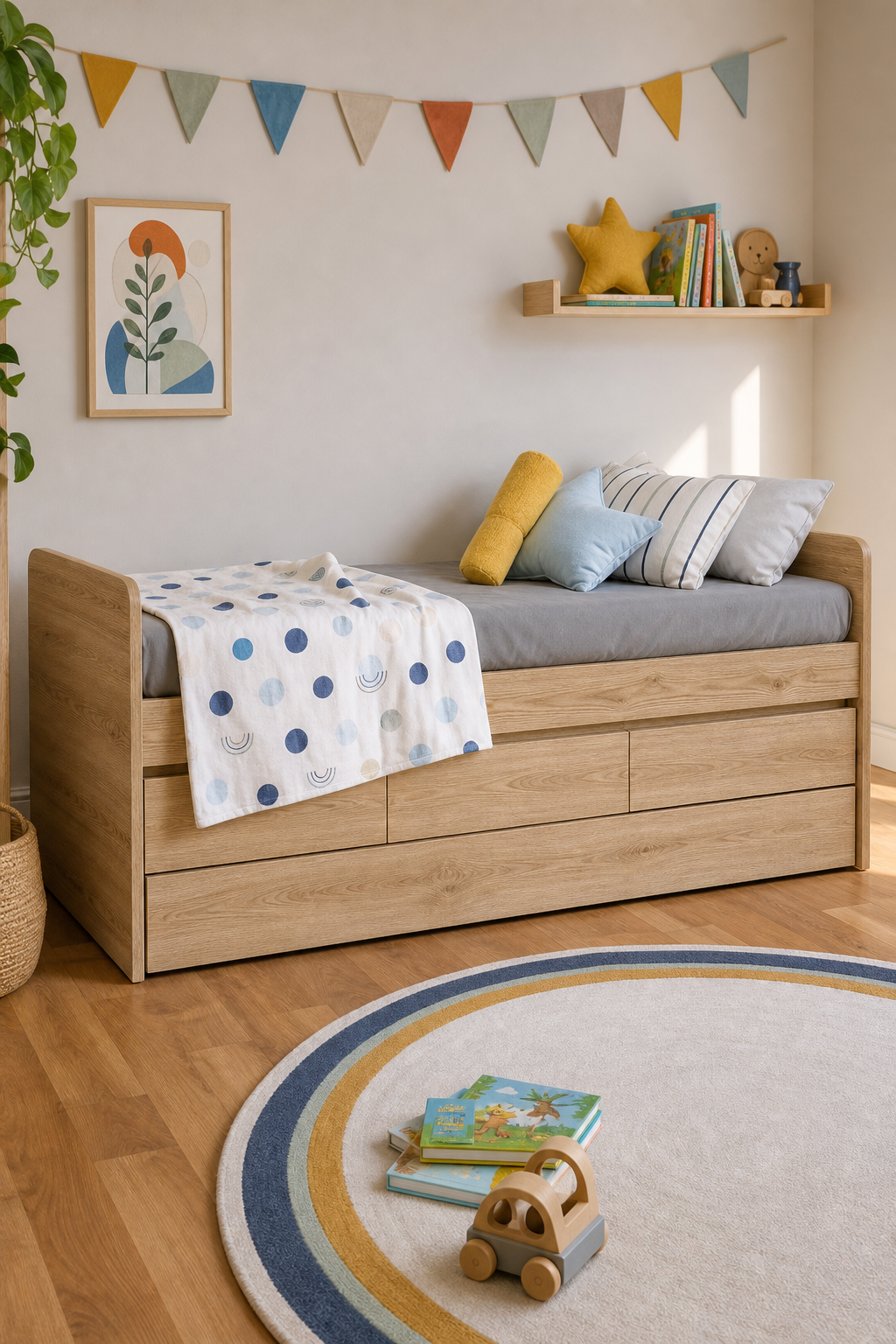 Cama Doble Nido en Carpintar