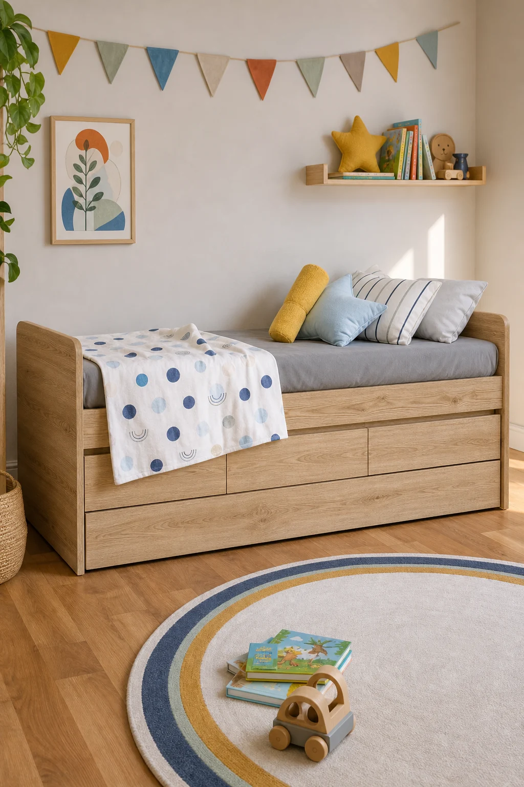Cama Doble Nido en Carpintar