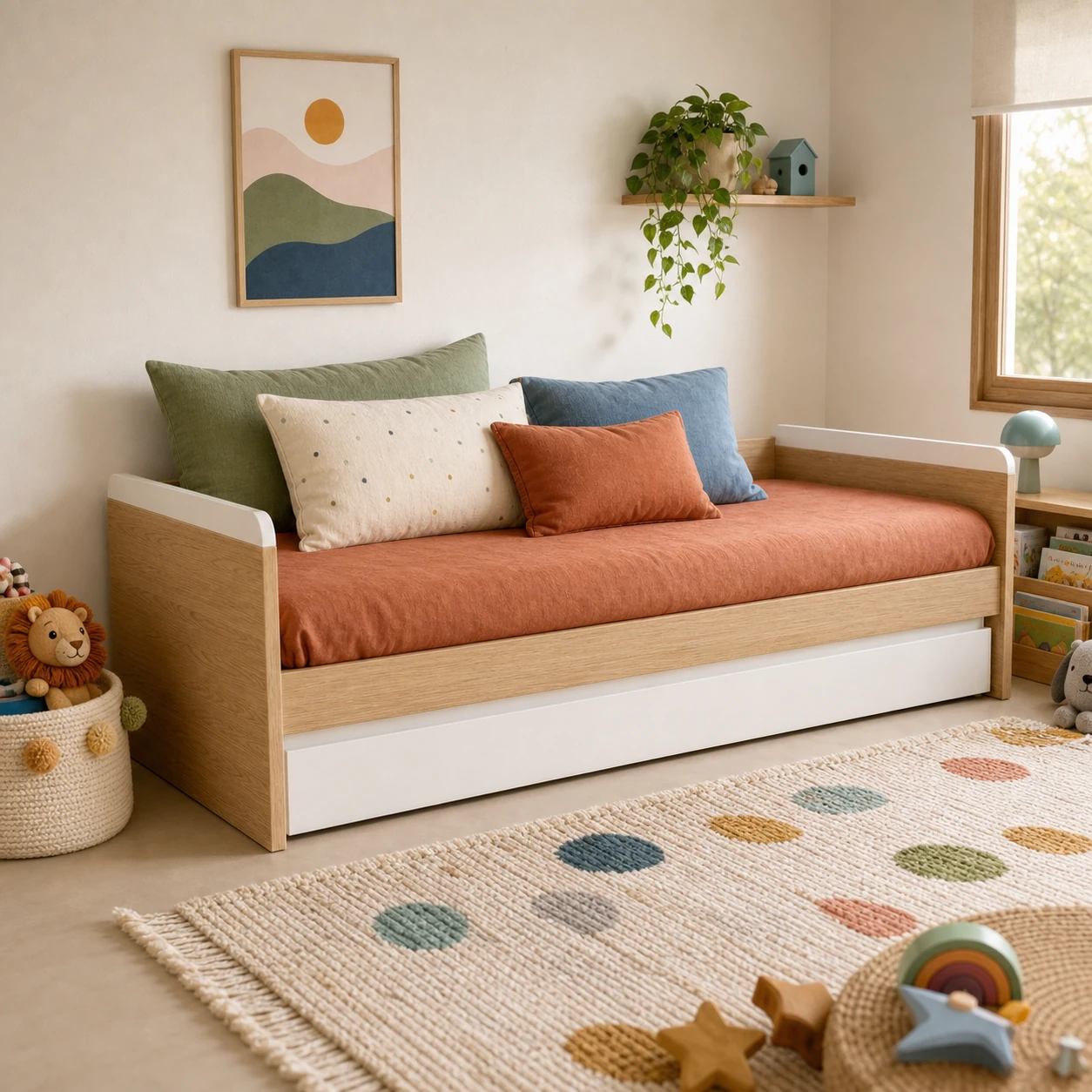 Cama Diván Olivo en Carpintar