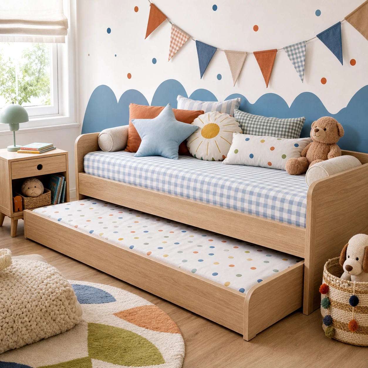 Cama Nido Lino en Carpintar