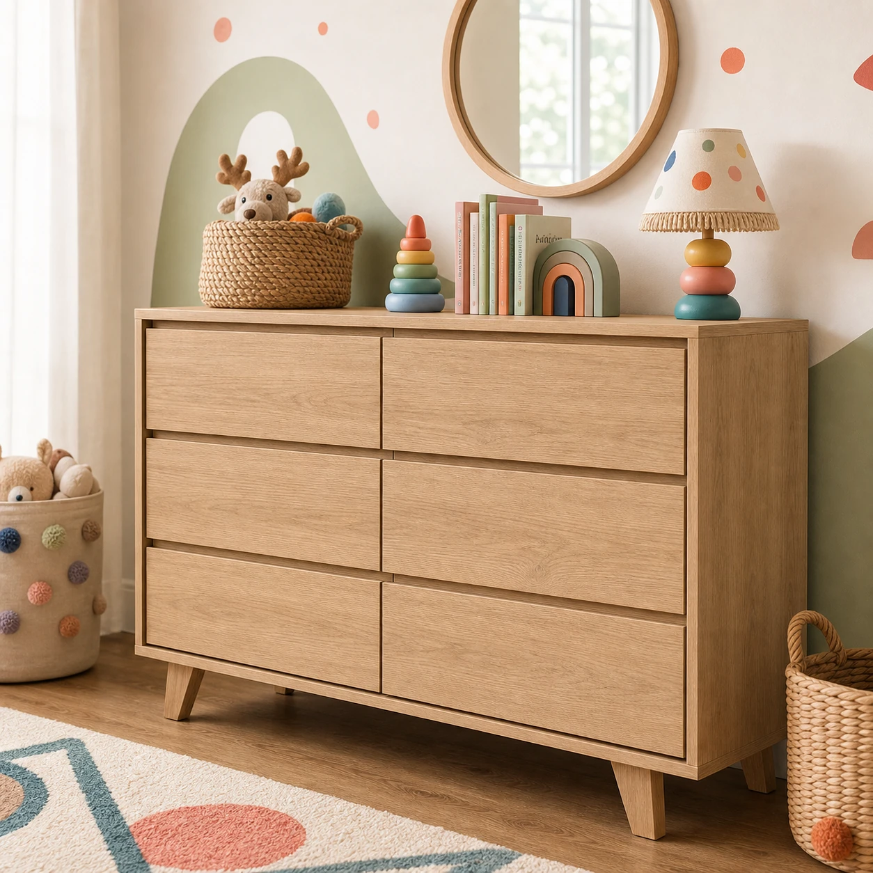 Cómoda Serena 6 cajones en Carpintar