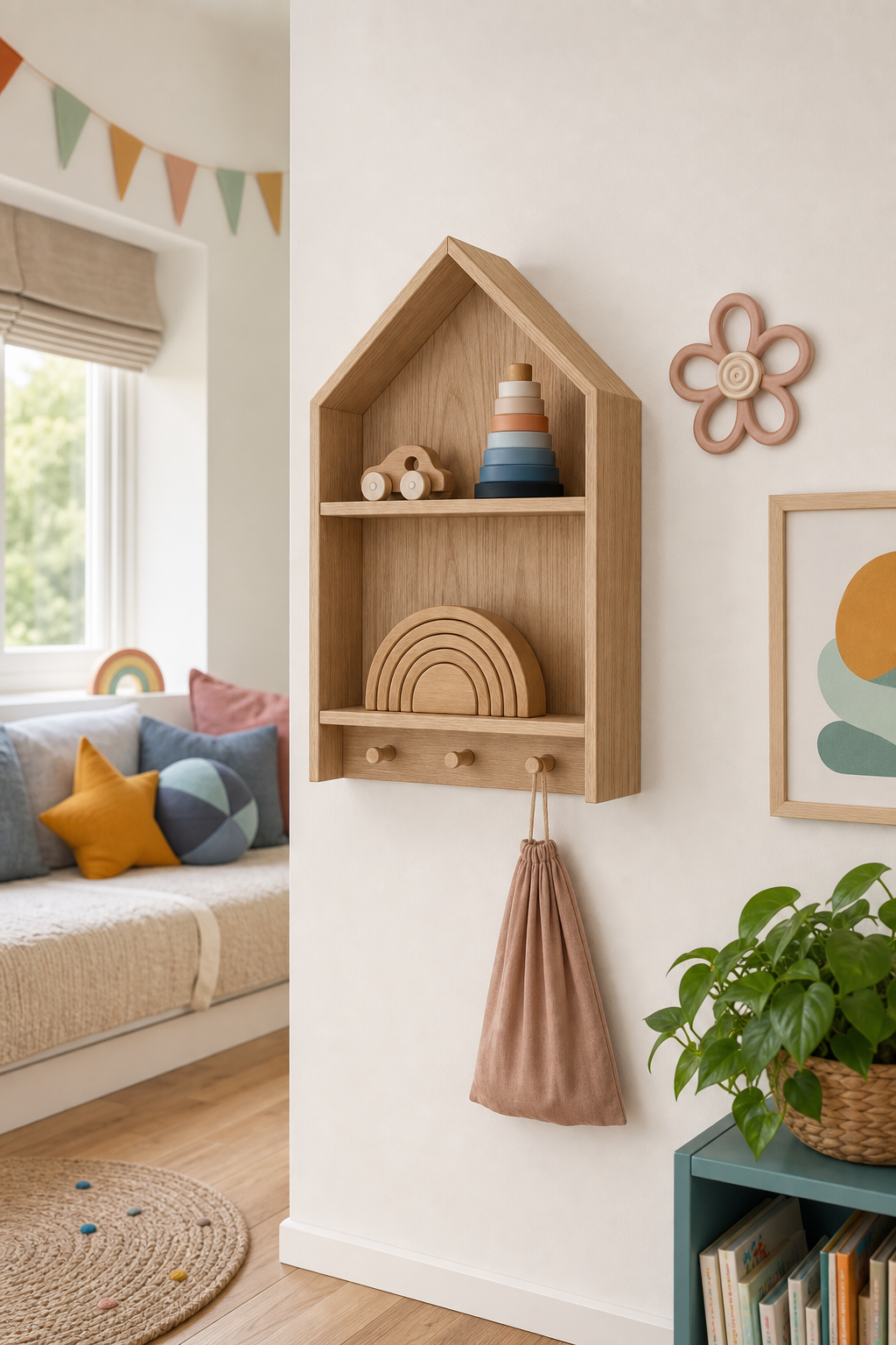 Estante Casita en Carpintar
