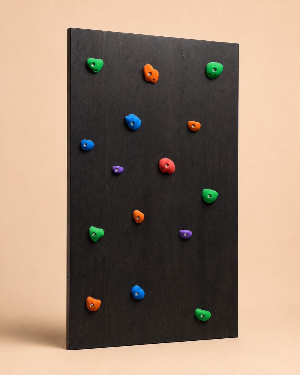 Palestra con piedras de escalada